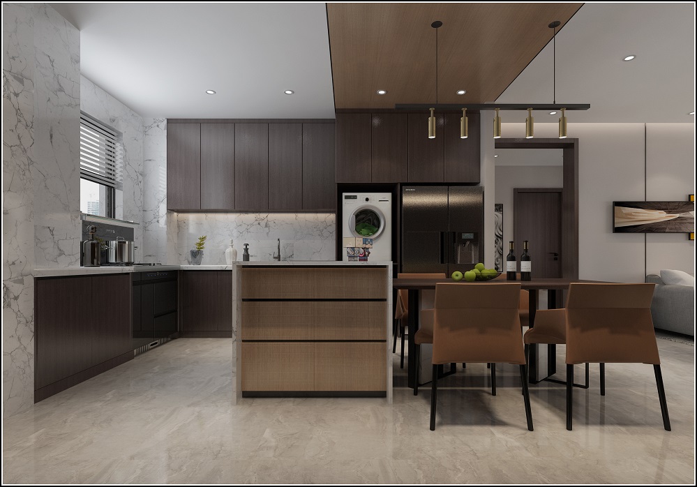 太原装修公司为您分享厨房和客厅的隔断如何设计？